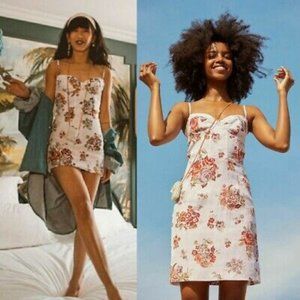 Brock Collection x H&M Powder Pink/Floral Dress